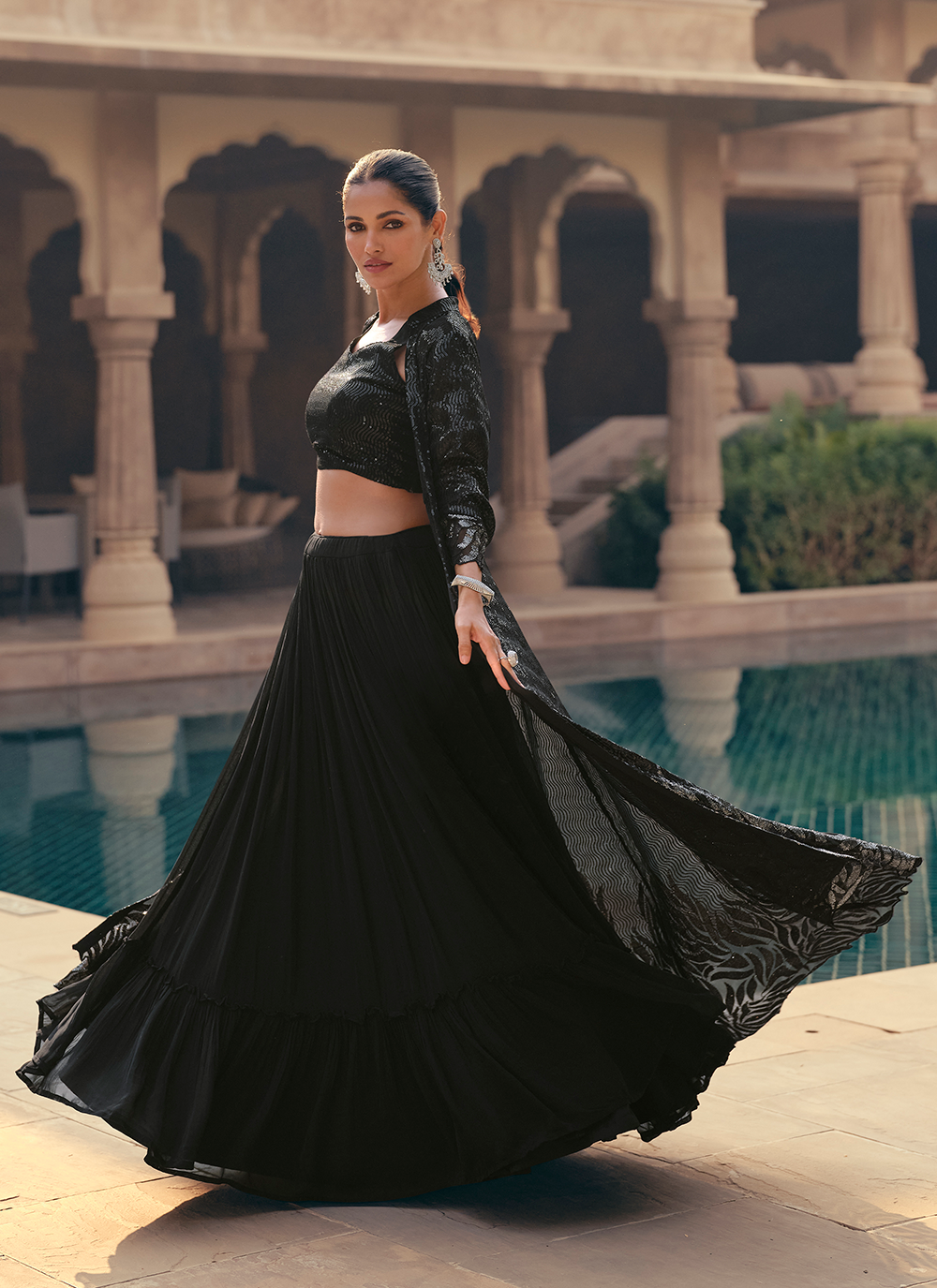 Indo western crop top online