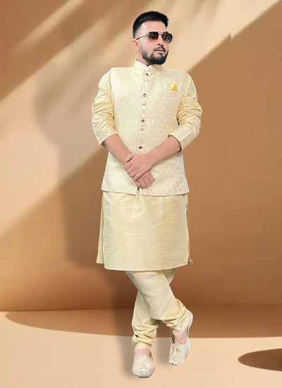 siya fashion festive wear kurta pajama with jacket  